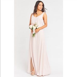Show Me Your MuMu Show Me the Ring Crisp Kendall  Dress Maxi Gown
